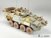 E.T. Model P35-155 U.S.Army Stryker Armored Vehicle Sagged Wheels For TRUMPETER Kit 1/35
